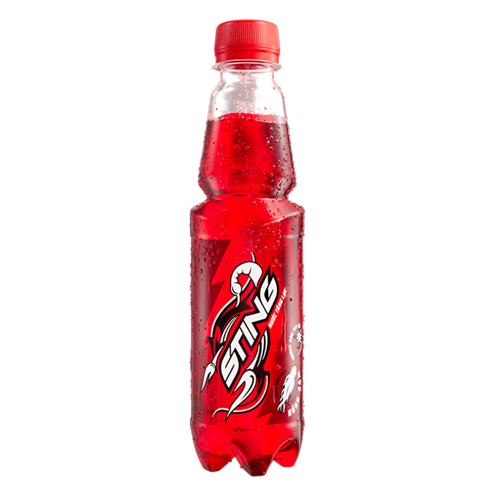 Sting Energy Drink Strawberry 330mL